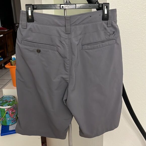 Under Armour Heatgear Men’s Golf Shorts, Size 30 Gray Match Play Performance - Picture 5 of 7